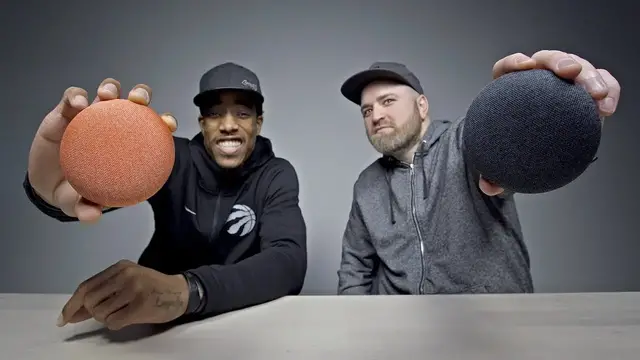 Video thumbnail for Unboxing Google Home Mini With Demar DeRozan!