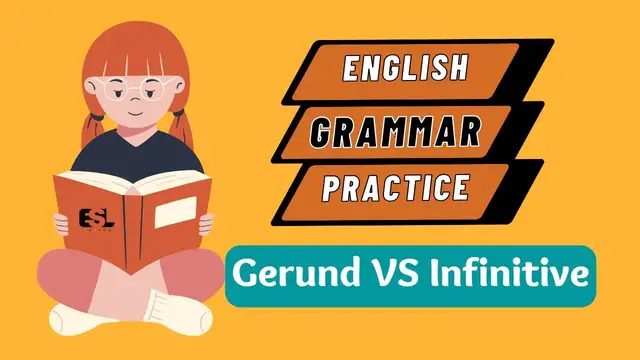 Video thumbnail for English Grammar Practice ||  Gerund vs. Infinitive || 40 Grammar Questions || Intermediate Level