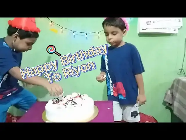 'Video thumbnail for রিয়ন তানজিল উচ্ছাস এর জন্মদিন_ Birthday of Riyon Tanzeel Ucchas # Rayan and Riyon - শুভ জন্মদিন।'