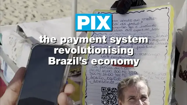 'Video thumbnail for Pix, the payment system revolutionising Brazil's economy'