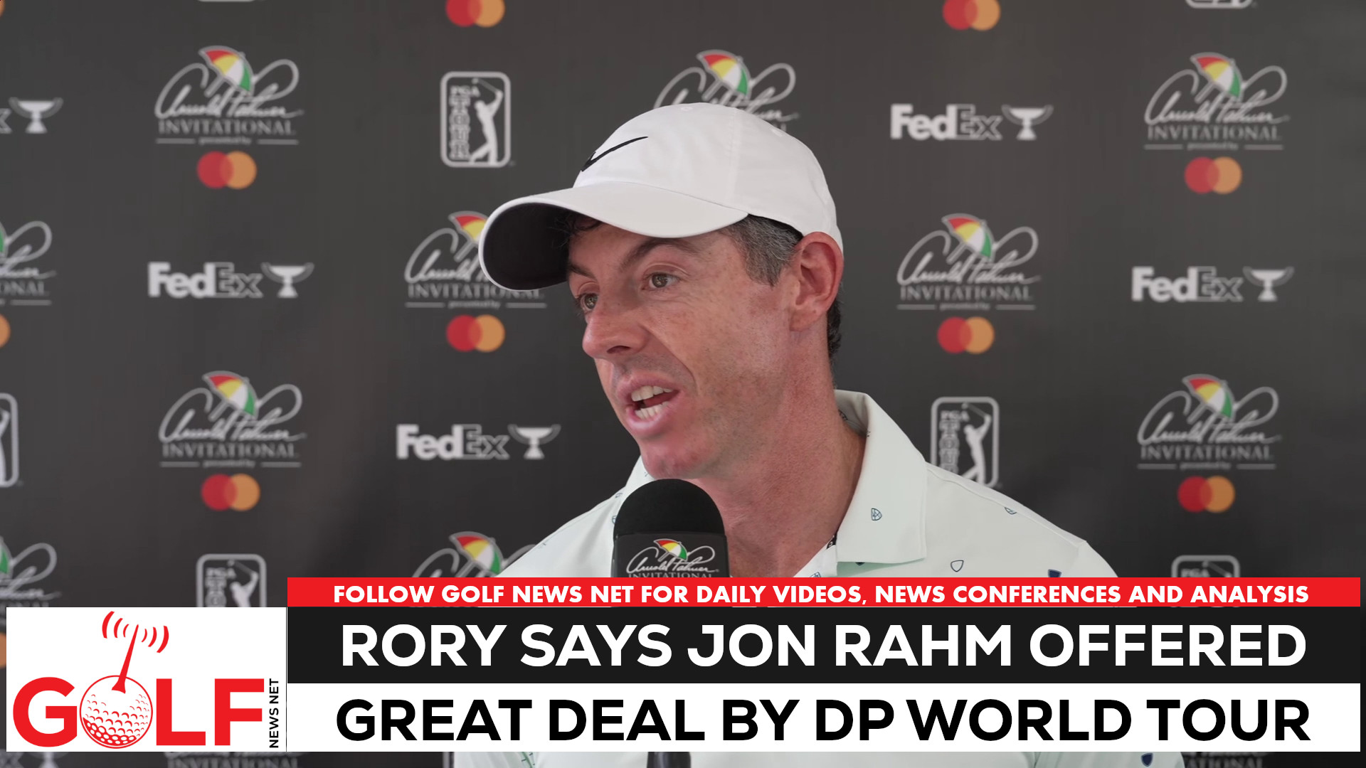 Video thumbnail for Rory McIlroy: Jon Rahm, LIV players offered great DP World Tour deal