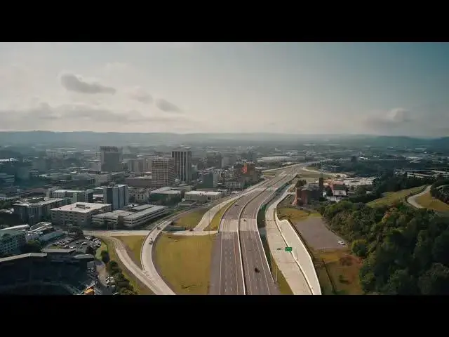 Video thumbnail for Hyper lapse of City with Highway
