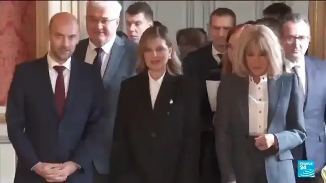 Video thumbnail for Zelenska calls for action over Ukrainian children taken to Russian