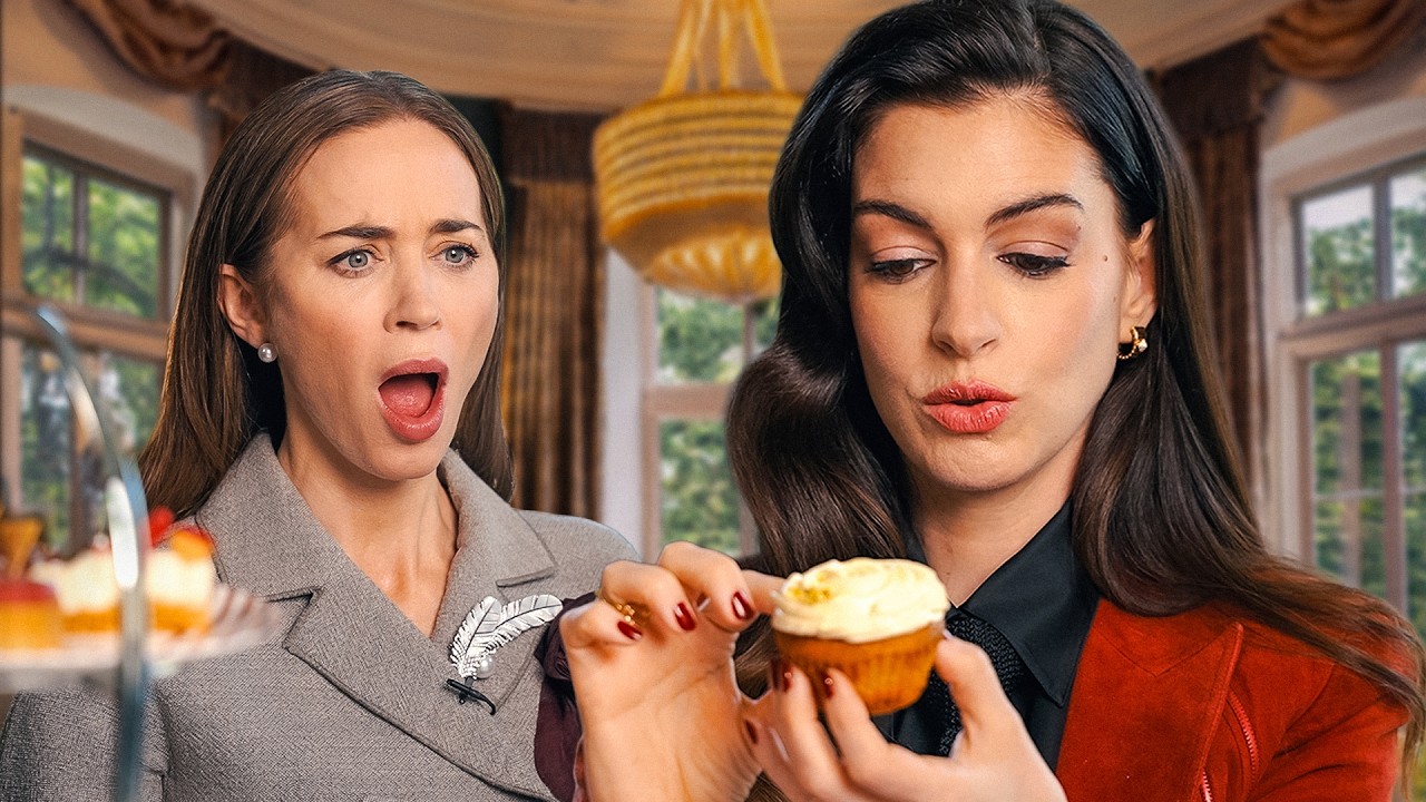 Video thumbnail for Anne Hathaway & Emily Blunt chat ’The Devil Wears Prada 2’ over a British afternoon tea | Capital