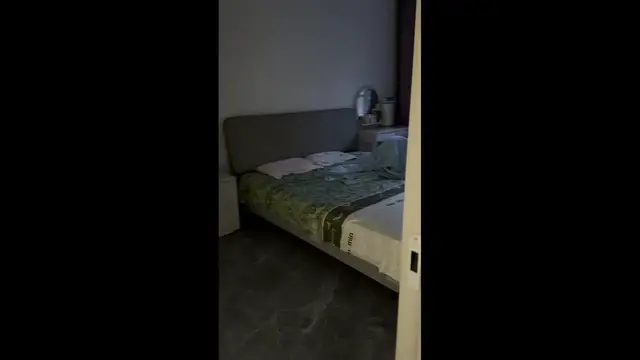 Video thumbnail for Dog Moves Under Blanket on Bed in Inner Mongolia