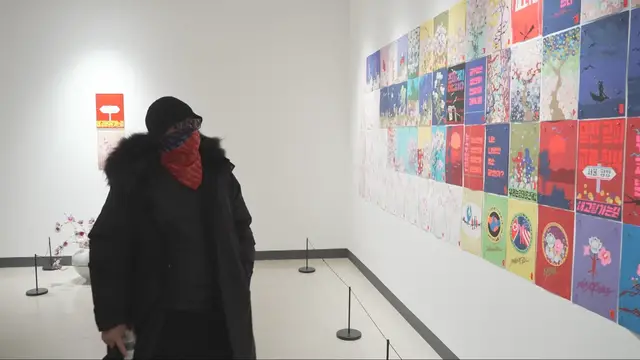 Video thumbnail for North Korean defector’s art exhibit in Seoul blends freedom with ideology challenge