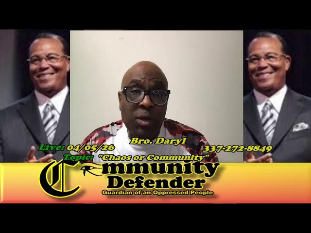 Video thumbnail for Community Defender TV Show Live!