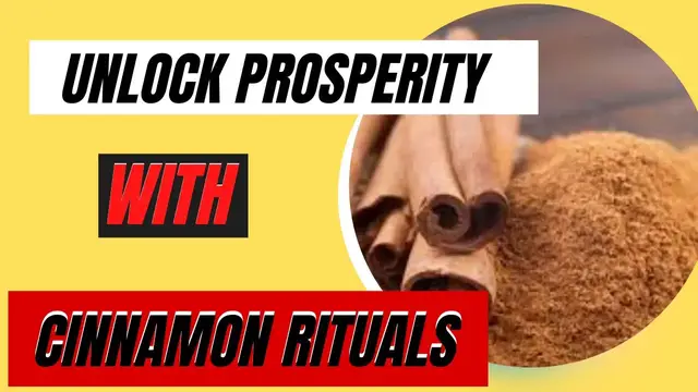 'Video thumbnail for Unlock Abundance with Cinnamon 5 Rituals for Prosperity and Wealth'