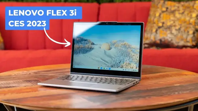 Video thumbnail for Lenovo IdeaPad Flex 3i Chromebook Hands-On at CES 2023