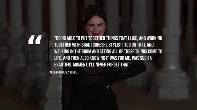 Video thumbnail for Tallulah Willis weds.