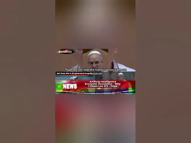 Video thumbnail for Artificial Intelligence Economic Revolution - Why I Chose Leo XIV - Pope