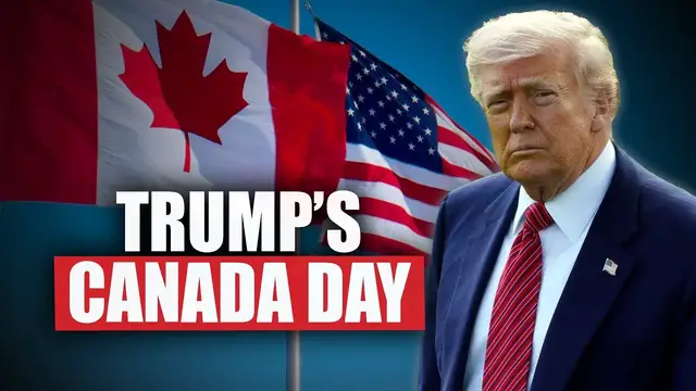 Video thumbnail for Trump Ruins Canada Day With DANGEROUS Comments