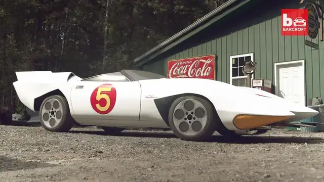 'Video thumbnail for Cartoon Junkie Builds Mach 5 From Speed Racer'
