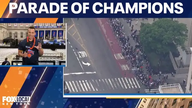 Video thumbnail for Knicks Parade of Champions: What to expect at City Hall as team returns home