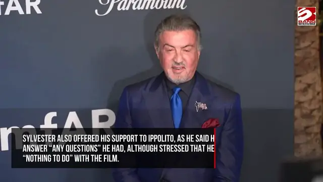 Video thumbnail for Sylvester Stallone shares thoughts on biopic I Play Rocky.