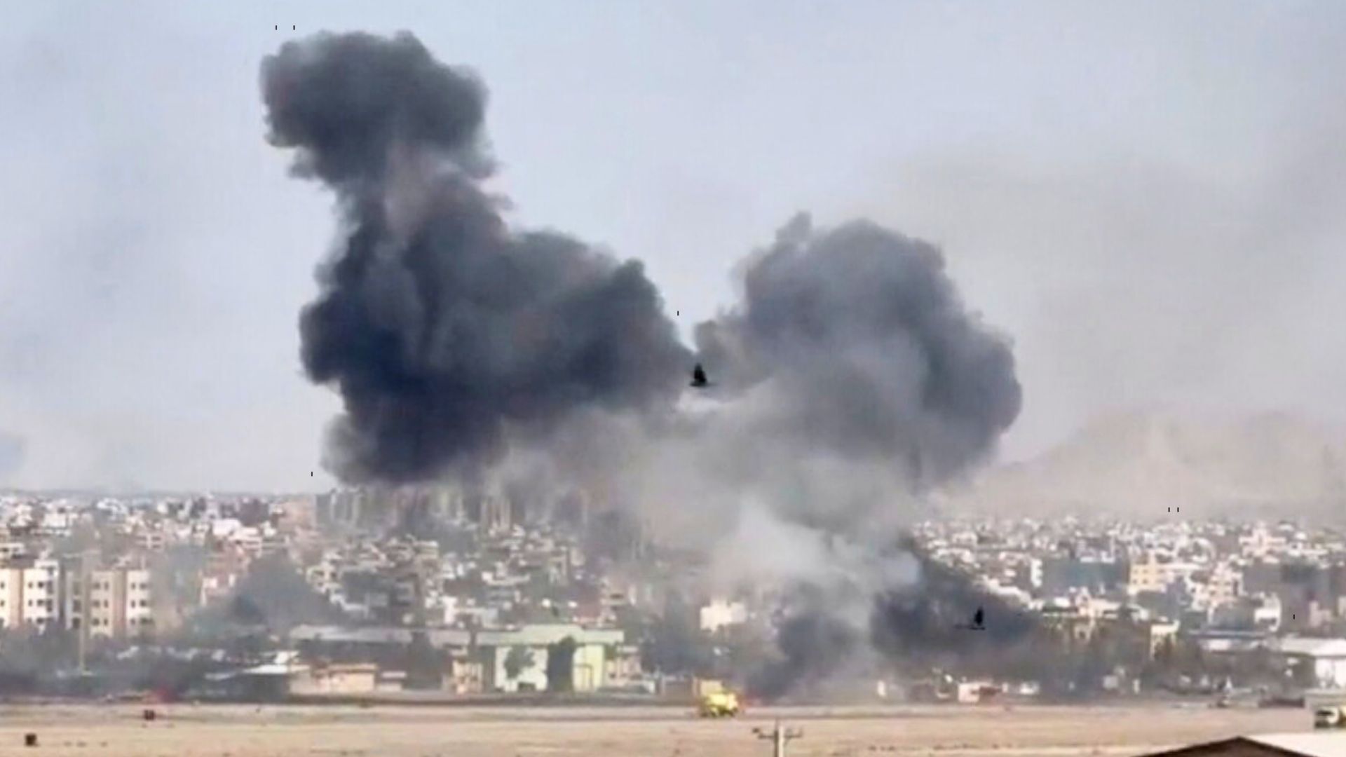 Video thumbnail for Missiles hit central Iran, with 15 reported killed in Isfahan