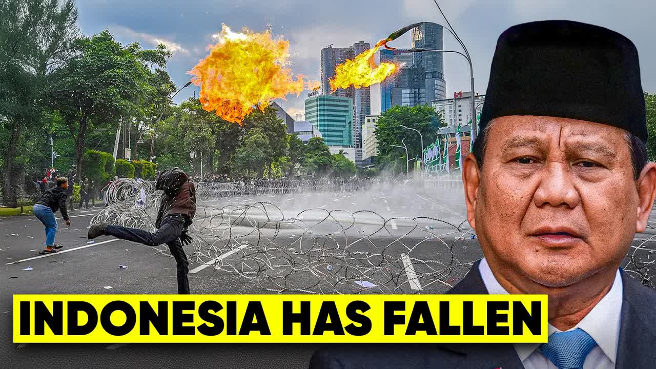 Video thumbnail for business basics: indonesia protests: economic unrest, government corruption, and political violence