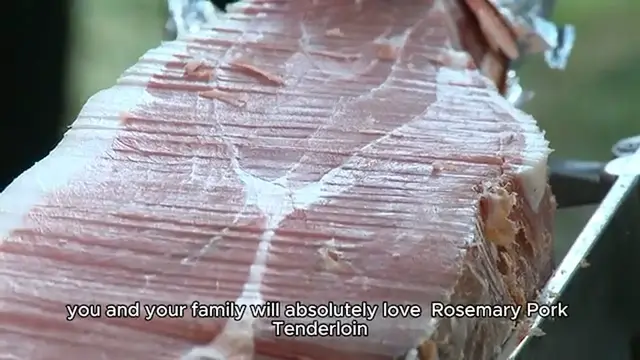 Video thumbnail for ROSEMARY PORK TENDERLOIN