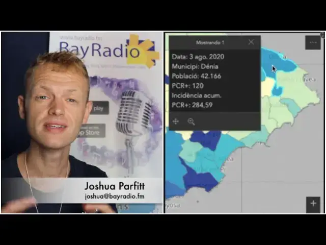 Video thumbnail for Find COVID-19 statistics by municipality in Spain's Costa Blanca, Alicante and Valencian Community