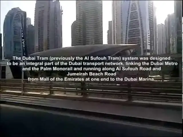 Video thumbnail for Dubai tramp