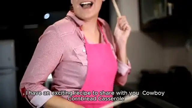 Video thumbnail for Cowboy Cornbread Casserole Recipe