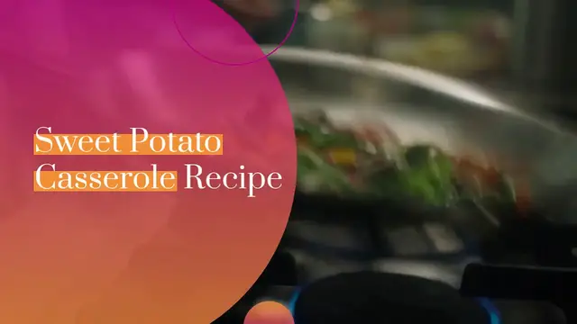 Video thumbnail for Sweet potato casserole recipe