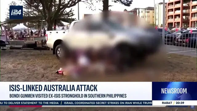 Video thumbnail for ISIS-linked Australia attack: Bondi gunmen visited ex-ISIS stronghold in southern Philippines
