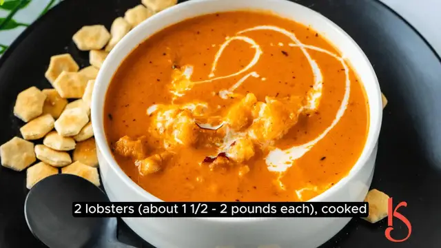 Video thumbnail for Lobster bisque recipe