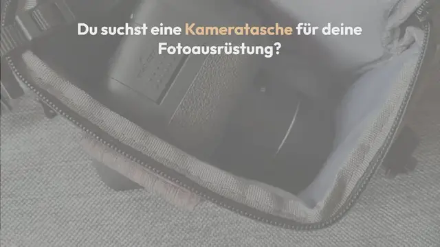 Video thumbnail for Kameratasche – Meine Top 3 Empfehlungen [2024]