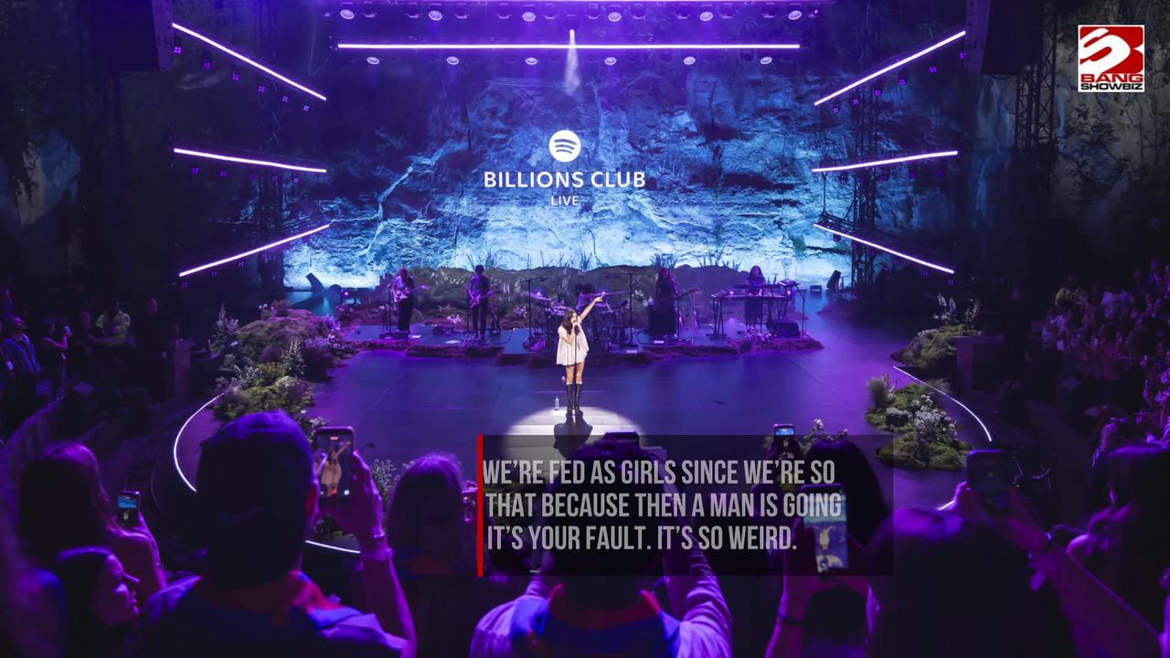 Video thumbnail for Olivia Rodrigo has blasted disturbing reactions to her wearing babydoll dresses on stage