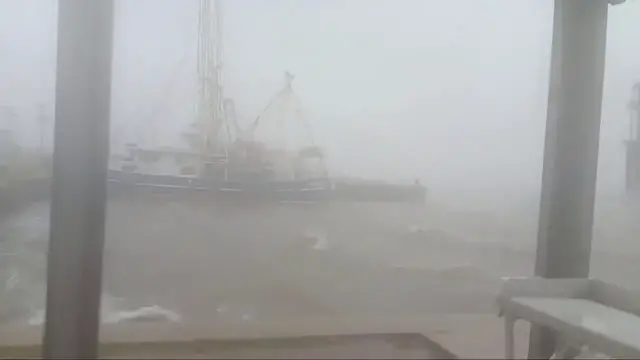 Video thumbnail for US: Tropical Storm Edouard Makes Landfall Near Louisiana-Texas Border.