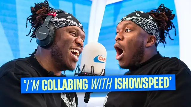 Video thumbnail for KSI’s upcoming collab with iShowSpeed and getting GHOSTED by a major celeb | Capital