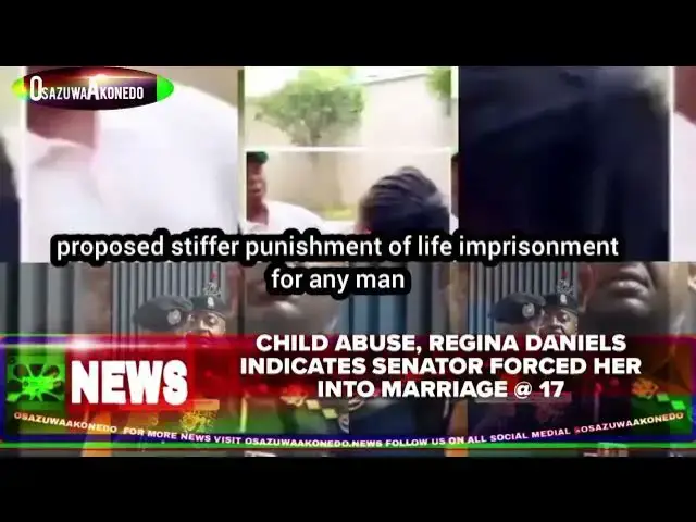 Video thumbnail for Child Abuse, Regina Daniels Indicates Senator Forced Her Into Marriage @ 17