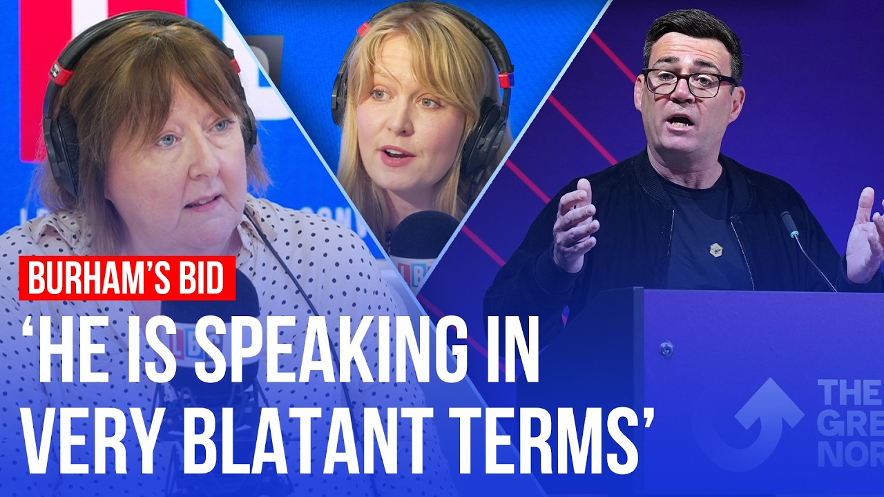 Video thumbnail for Andy Burnham signals a major shift for Labour