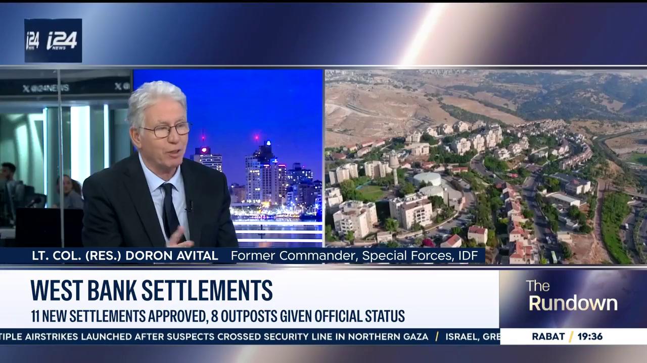 Video thumbnail for West Bank: 11 new settlements approves, 8 outposts given official status