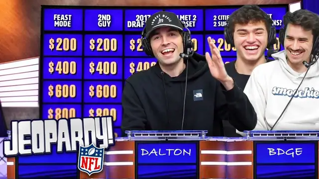 Video thumbnail for SLIM victory in Jeopardy! (NFL Refguess Jeopardy)