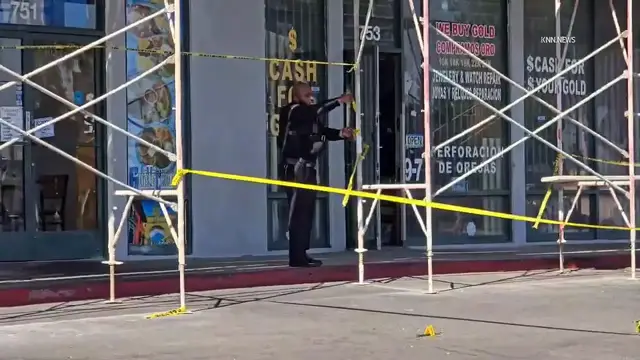 Video thumbnail for US, Los Angeles: Pomona Possible Armed Robbery Involves Shots Fired at Jewelry Store.