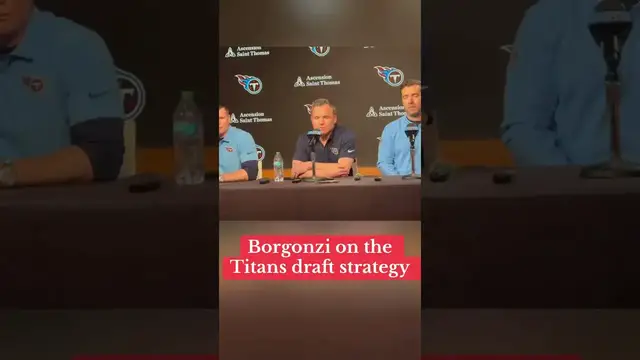 Video thumbnail for “It really depends on how the board falls” - #Titans GM Mike Borgonzi. #tennesseetitans #atozsports