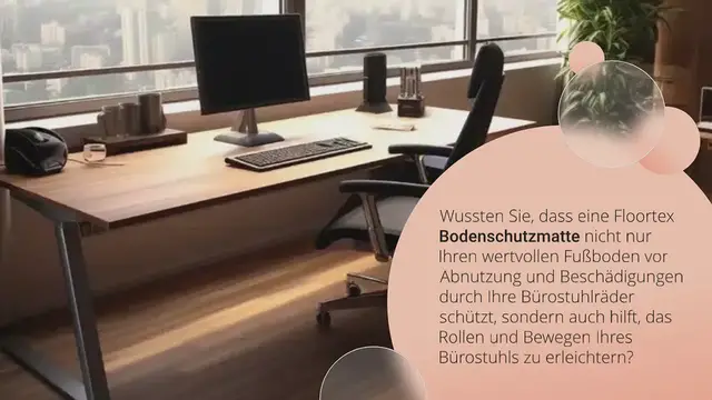 Video thumbnail for Floortex Bodenschutzmatte Test 2024