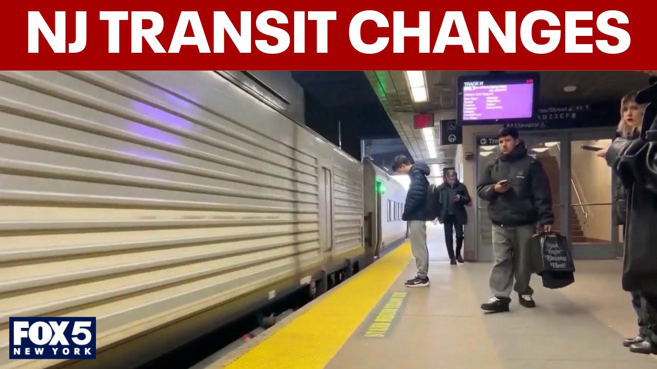 Video thumbnail for NJ Transit reducing trains for work on Portal Bridge