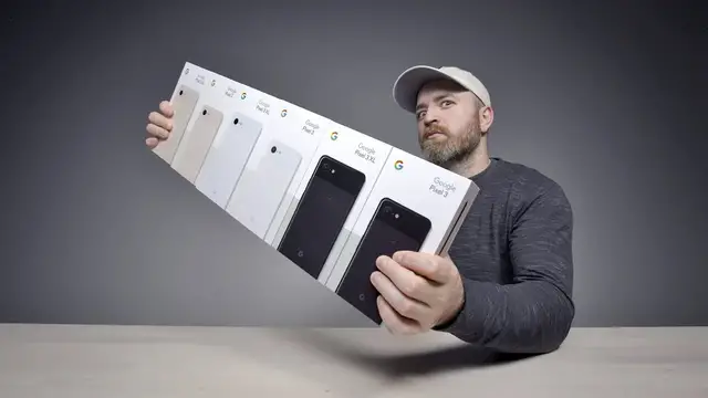 Video thumbnail for Unboxing Every Google Pixel 3 XL + Pixel 3