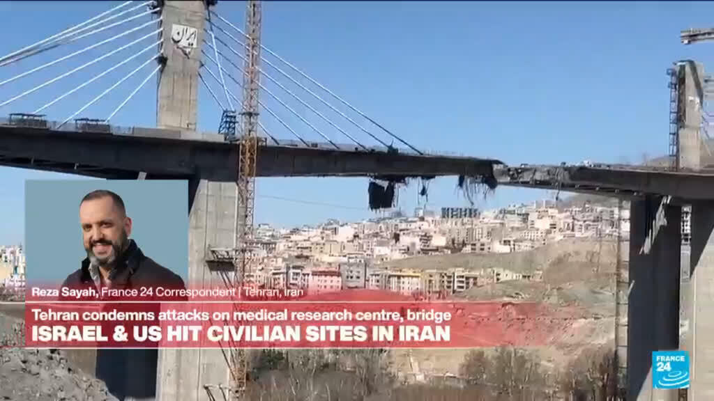 Video thumbnail for On the ground: 'Massive explosion' rocks northern Tehran