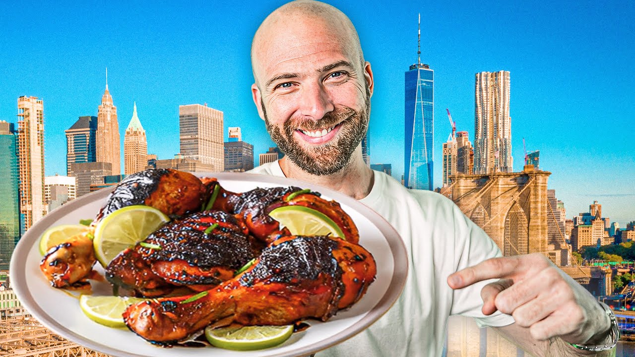 Video thumbnail for Ultimate NYC Caribbean Food Tour!! Jamaican Jerk Queen!!