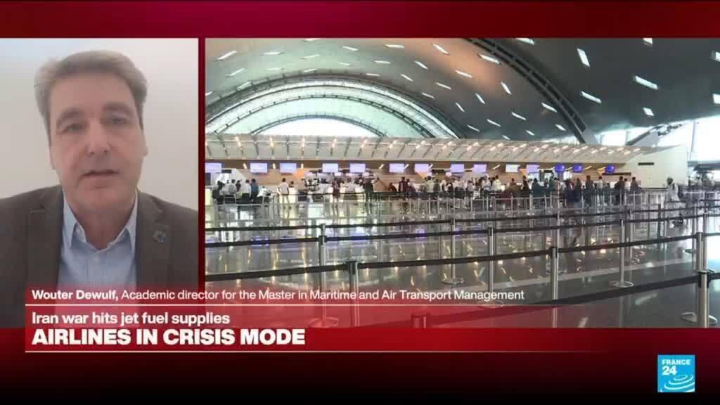 Video thumbnail for US war on Iran: 'Absolute disaster' for Middle Eastern airlines