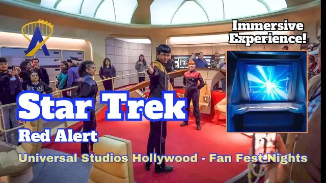 Video thumbnail for Star Trek: Red Alert at First Fan Fest Nights at Universal Studios Hollywood