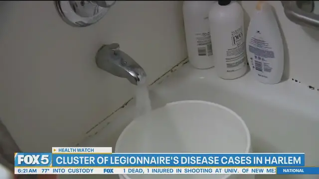 'Video thumbnail for Cluster of legionnaire's disease in Harlem'