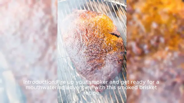 Video thumbnail for Smoked Brisket Recipe