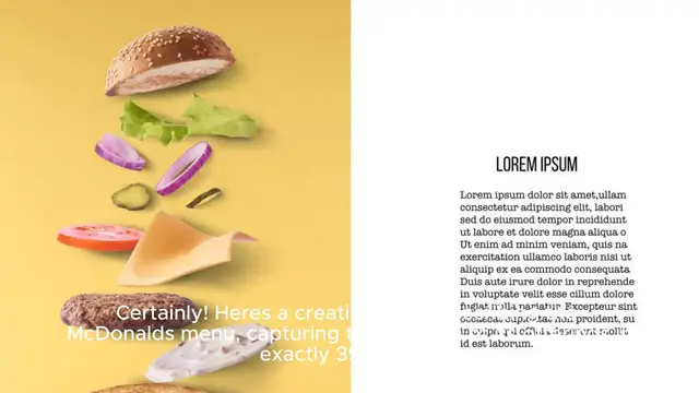 Video thumbnail for Mcdonald's Menu Price