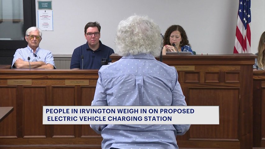 Video thumbnail for Irvington EV charging plan sparks pushback from residents