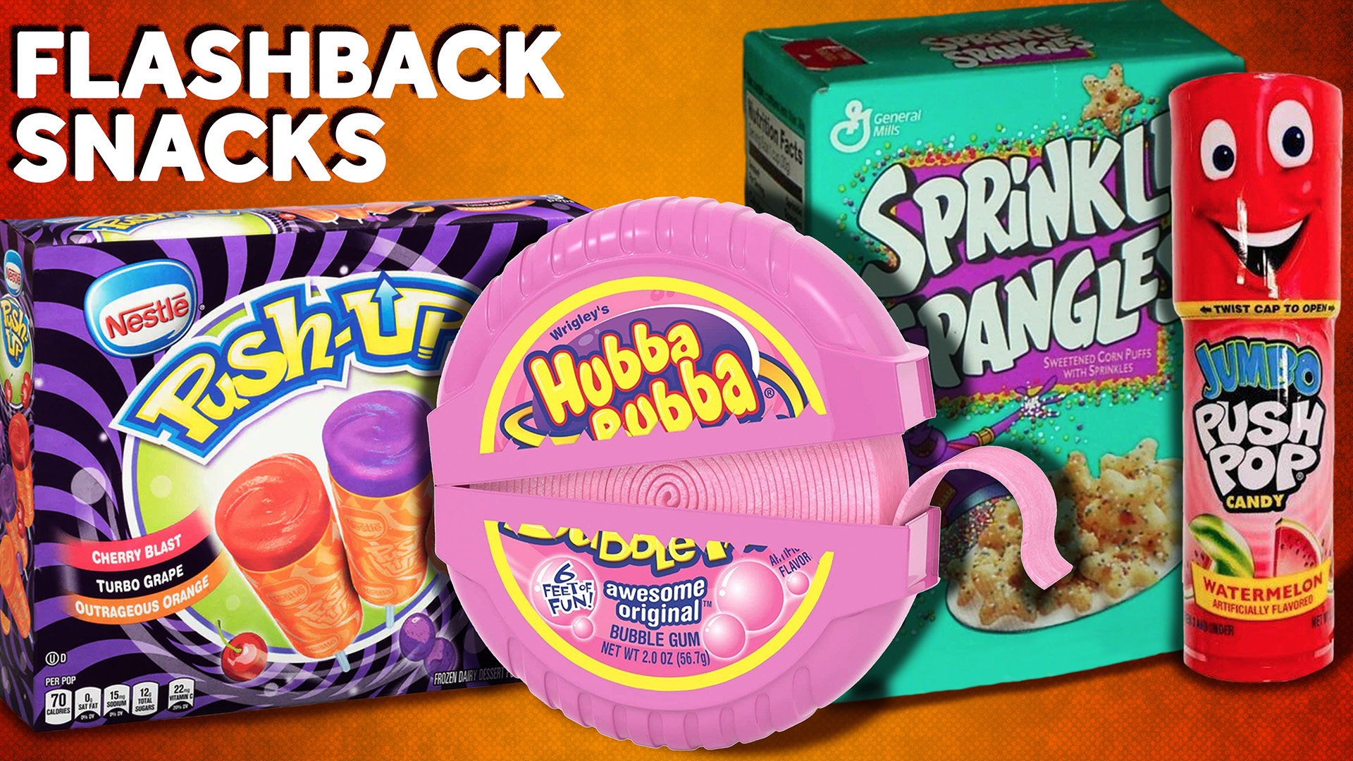 Video thumbnail for 90s Snacks We Want Back